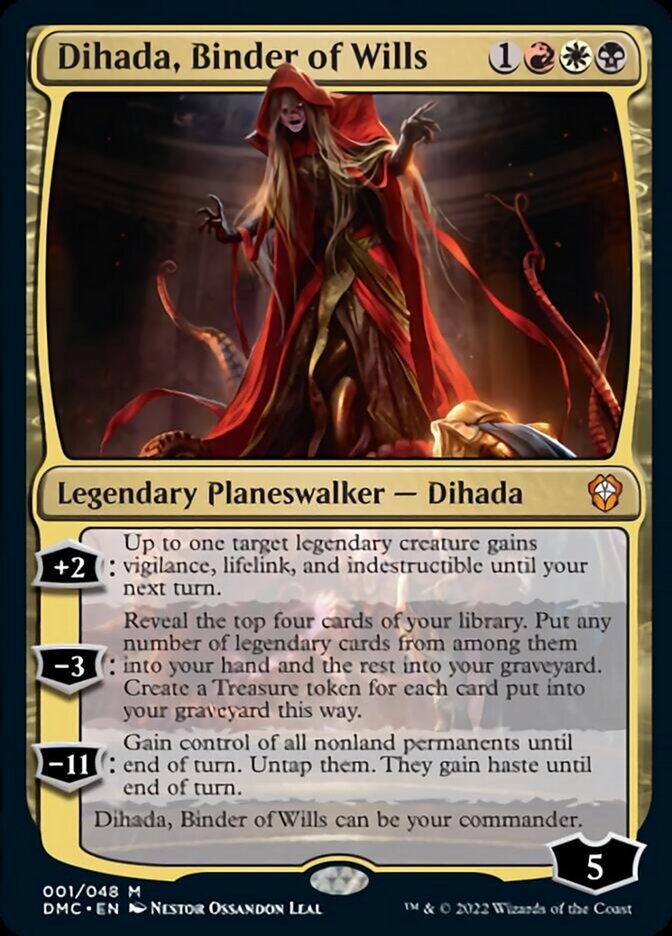 Dihada, Binder of Wills [Dominaria United Commander] | D20 Games