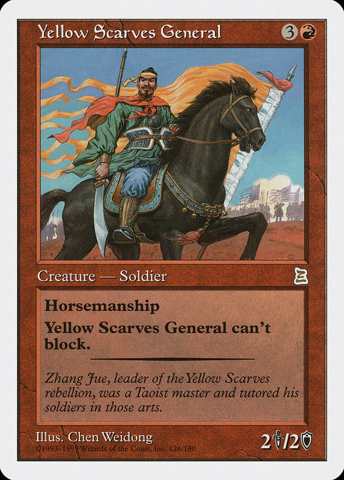 Yellow Scarves General [Portal Three Kingdoms] | D20 Games