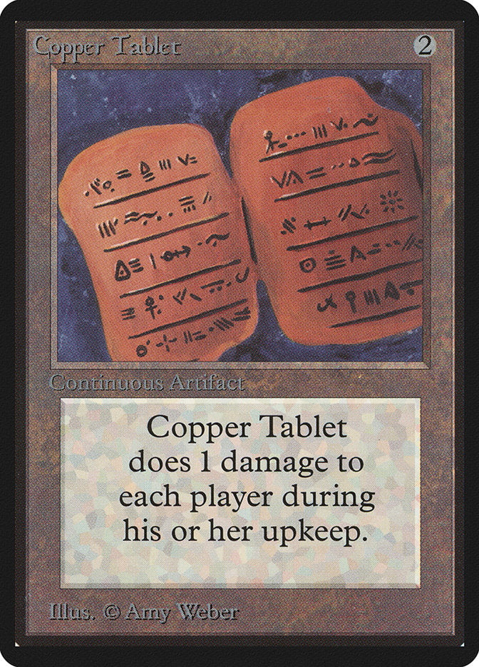 Copper Tablet [Limited Edition Beta] | D20 Games