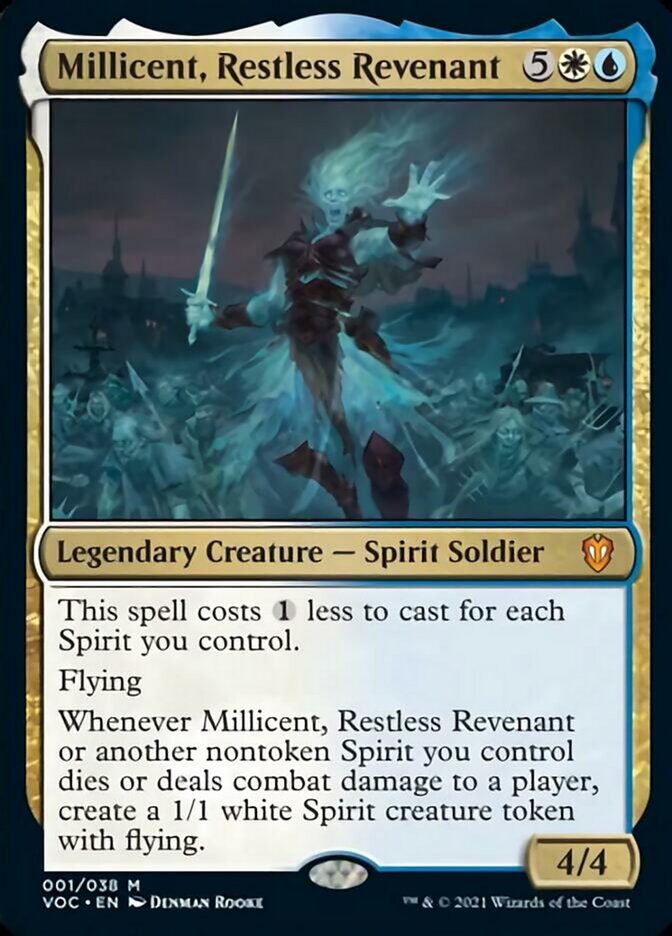 Millicent, Restless Revenant (Display Commander) [Innistrad: Crimson Vow Commander] | D20 Games