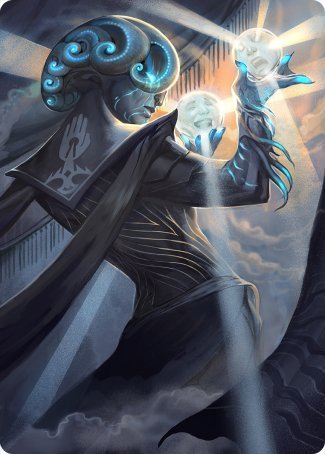 Queza, Augur of Agonies Art Card [Streets of New Capenna Art Series] | D20 Games