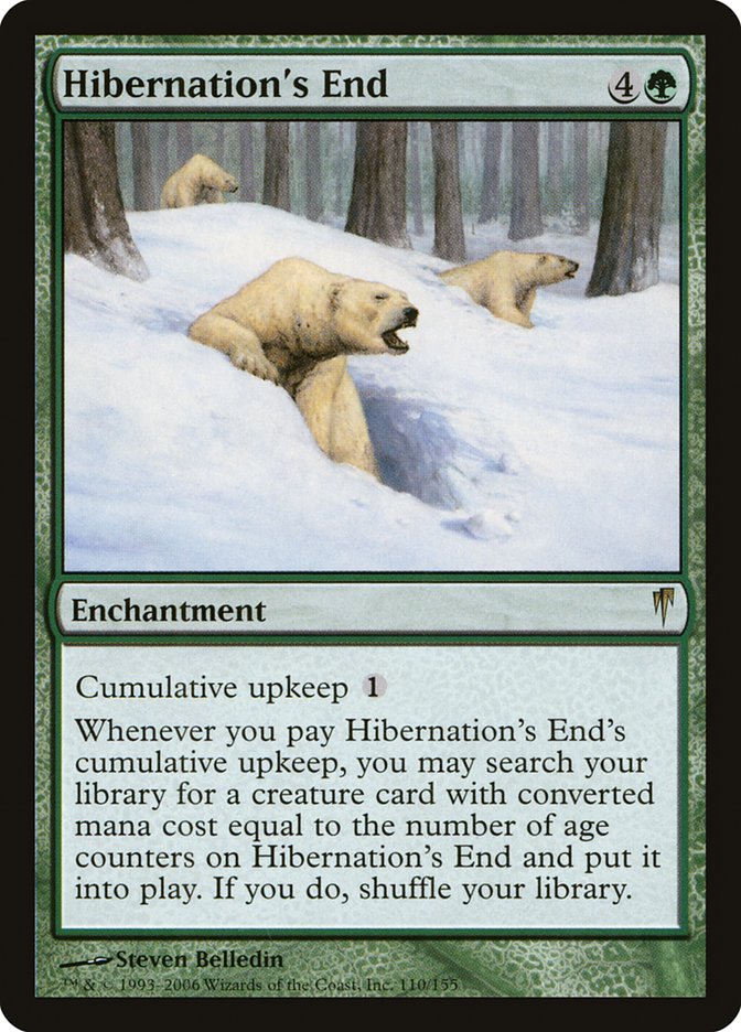 Hibernation's End [Coldsnap] | D20 Games