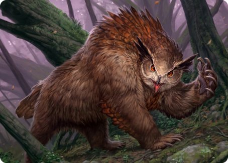 Owlbear Art Card [Dungeons & Dragons: Adventures in the Forgotten Realms Art Series] | D20 Games