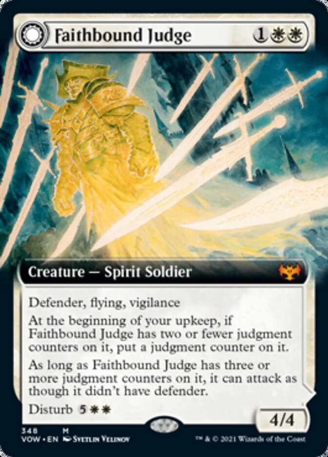 Faithbound Judge // Sinner's Judgment (Extended) [Innistrad: Crimson Vow] | D20 Games