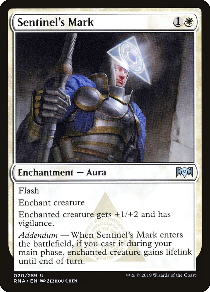 Sentinel's Mark [Ravnica Allegiance] | D20 Games