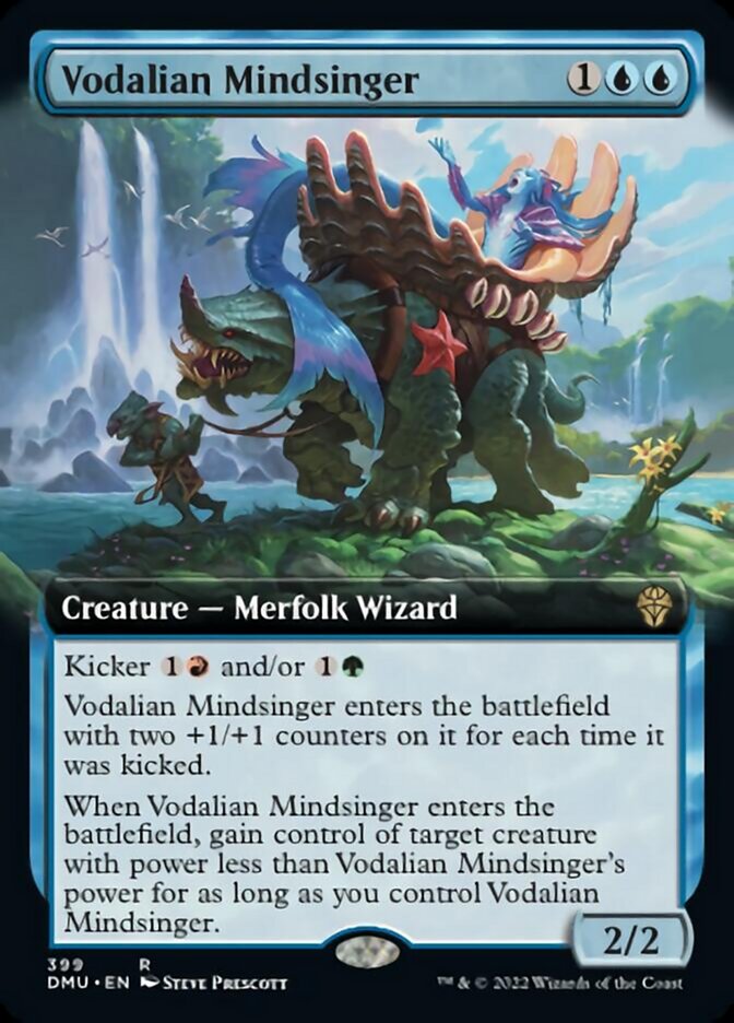 Vodalian Mindsinger (Extended Art) [Dominaria United] | D20 Games