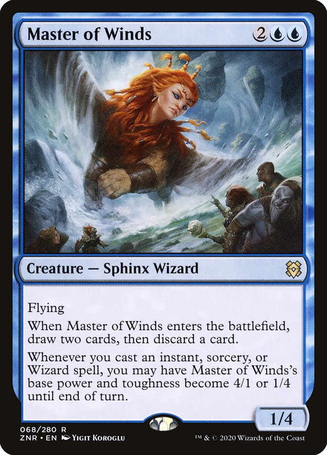 Master of Winds [Zendikar Rising] | D20 Games