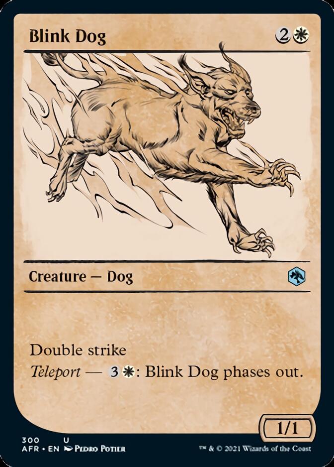 Blink Dog (Showcase) [Dungeons & Dragons: Adventures in the Forgotten Realms] | D20 Games