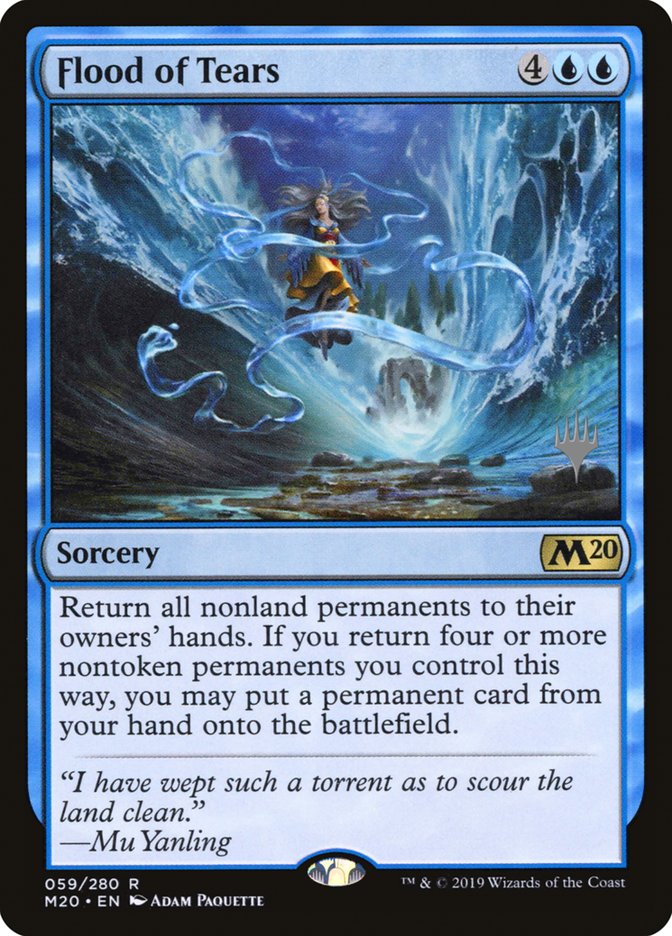 Flood of Tears (Promo Pack) [Core Set 2020 Promos] | D20 Games