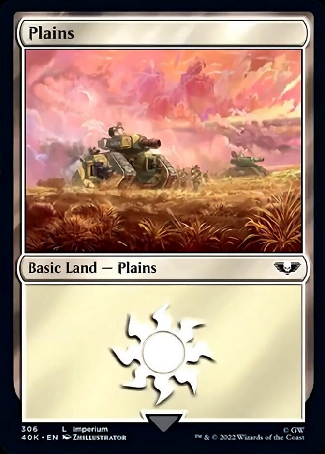 Plains (306) [Universes Beyond: Warhammer 40,000] | D20 Games