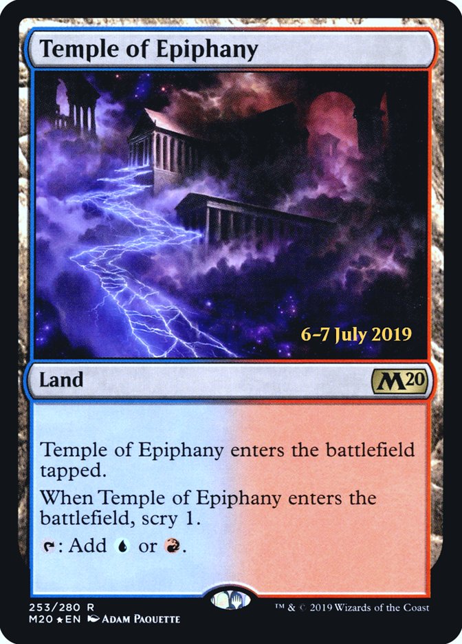 Temple of Epiphany  [Core Set 2020 Prerelease Promos] | D20 Games