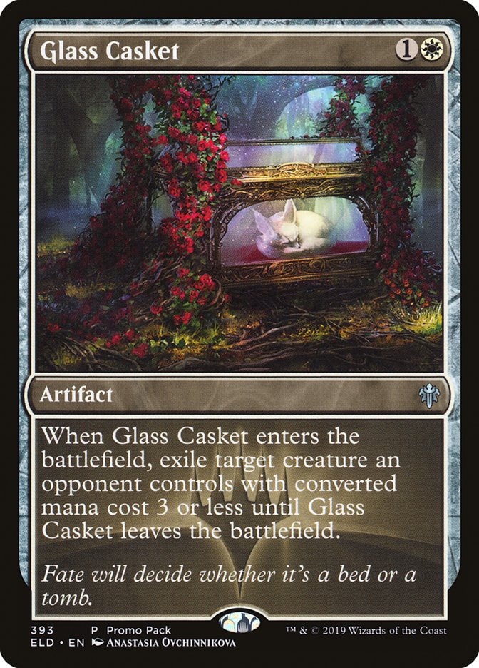 Glass Casket (Promo Pack) [Throne of Eldraine Promos] | D20 Games