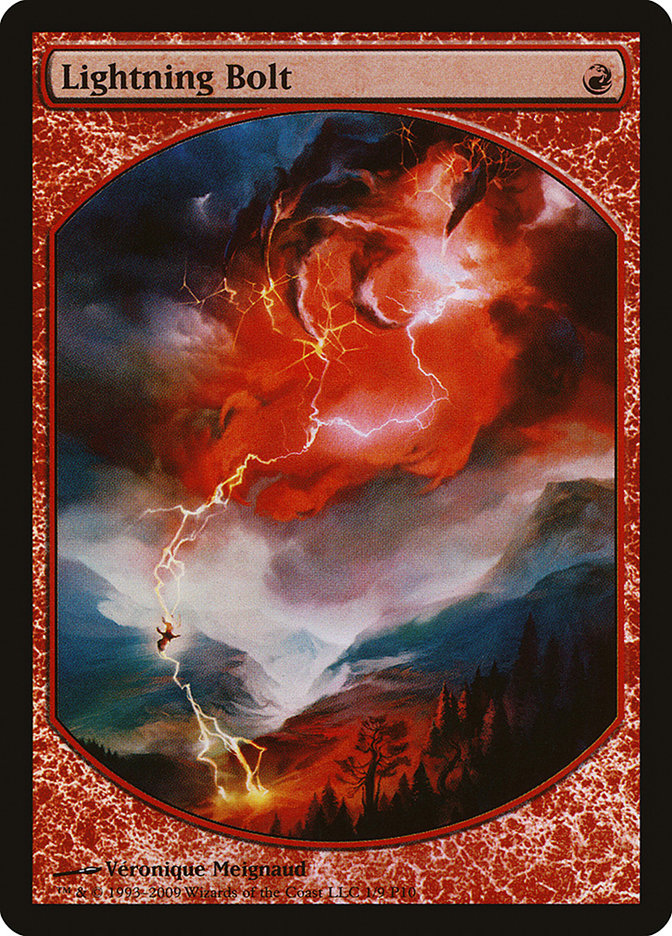 Lightning Bolt [Magic Player Rewards 2010] | D20 Games