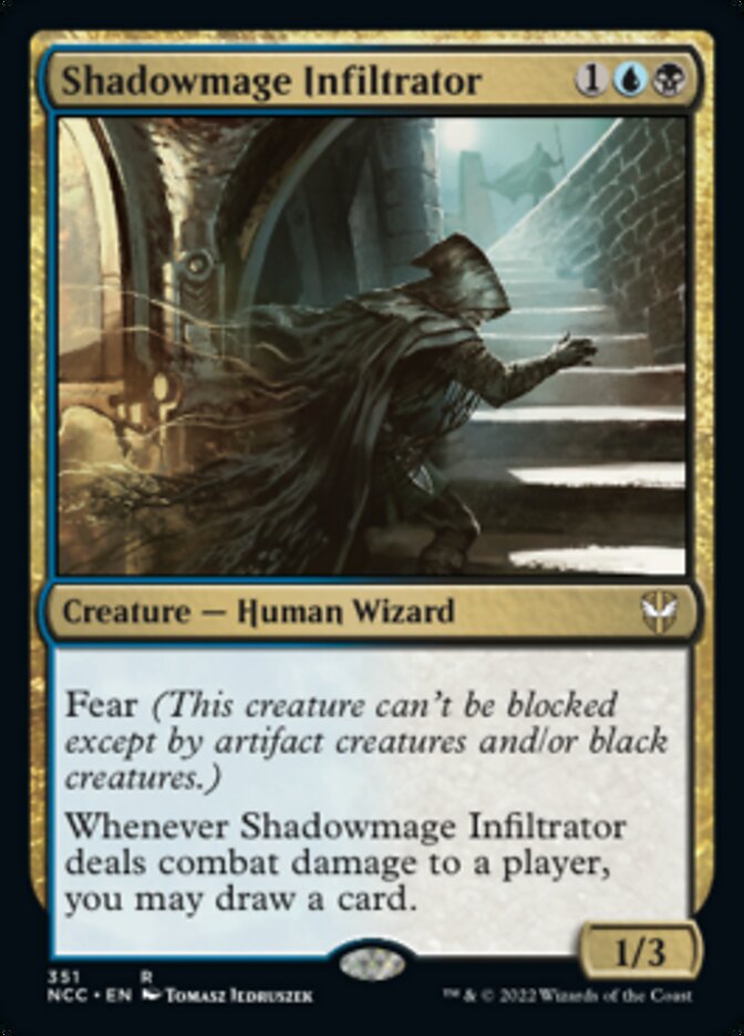 Shadowmage Infiltrator [Streets of New Capenna Commander] | D20 Games