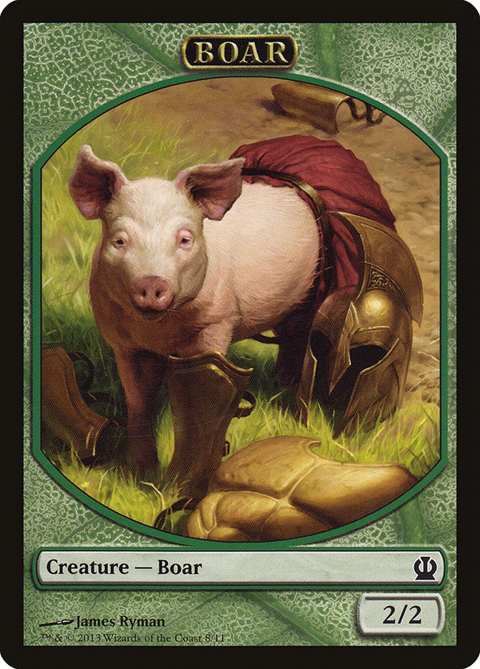 Boar [Theros Tokens] | D20 Games