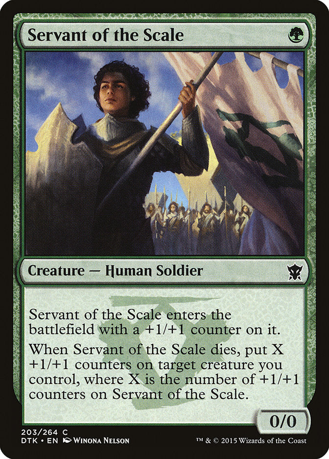 Servant of the Scale [Dragons of Tarkir] | D20 Games