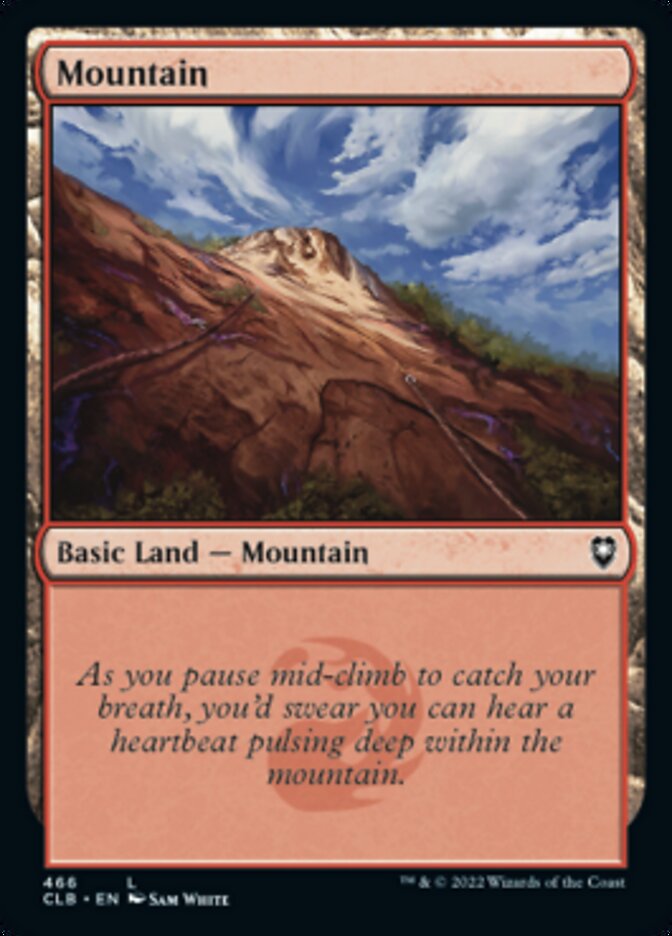 Mountain (466) [Commander Legends: Battle for Baldur's Gate] | D20 Games