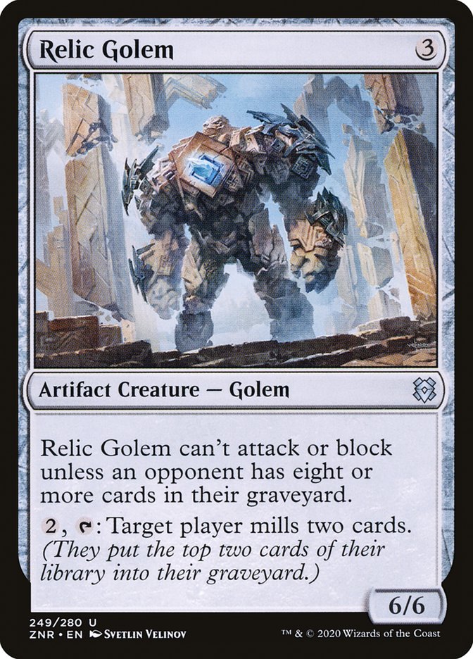 Relic Golem [Zendikar Rising] | D20 Games