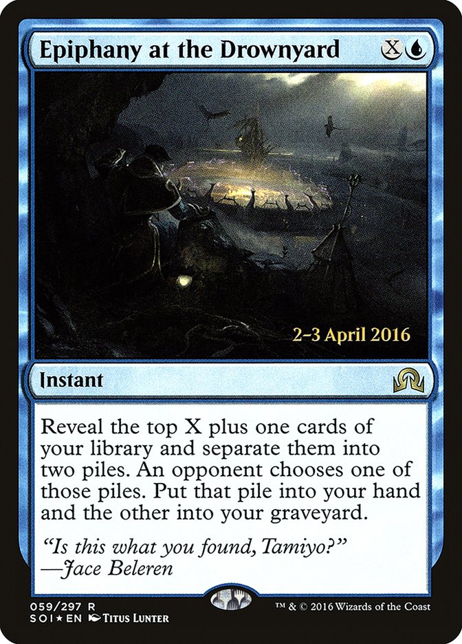 Epiphany at the Drownyard [Shadows over Innistrad Prerelease Promos] | D20 Games