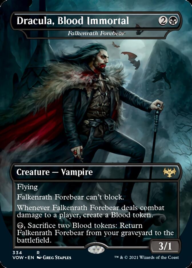 Falkenrath Forebear - Dracula, Blood Immortal [Innistrad: Crimson Vow] | D20 Games