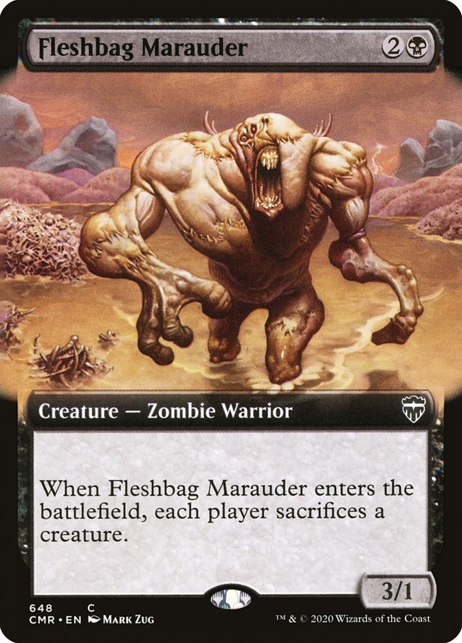 Fleshbag Marauder (Extended) [Commander Legends] | D20 Games