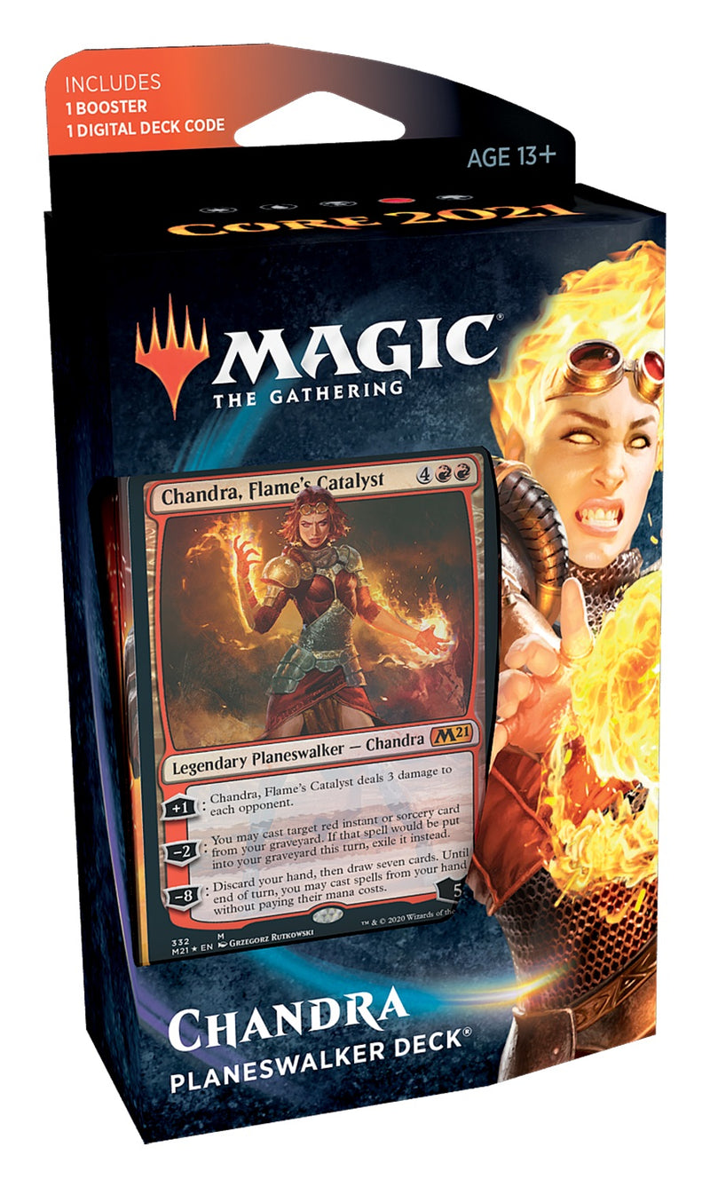Chandra Planeswalker Deck Core 2021