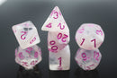 Cloudy Passion RPG Dice Set Plastic Dice Foam Brain Games