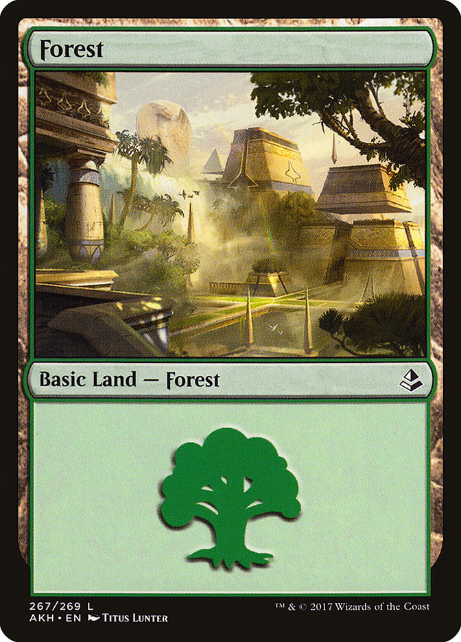 Forest (267) [Amonkhet] | D20 Games