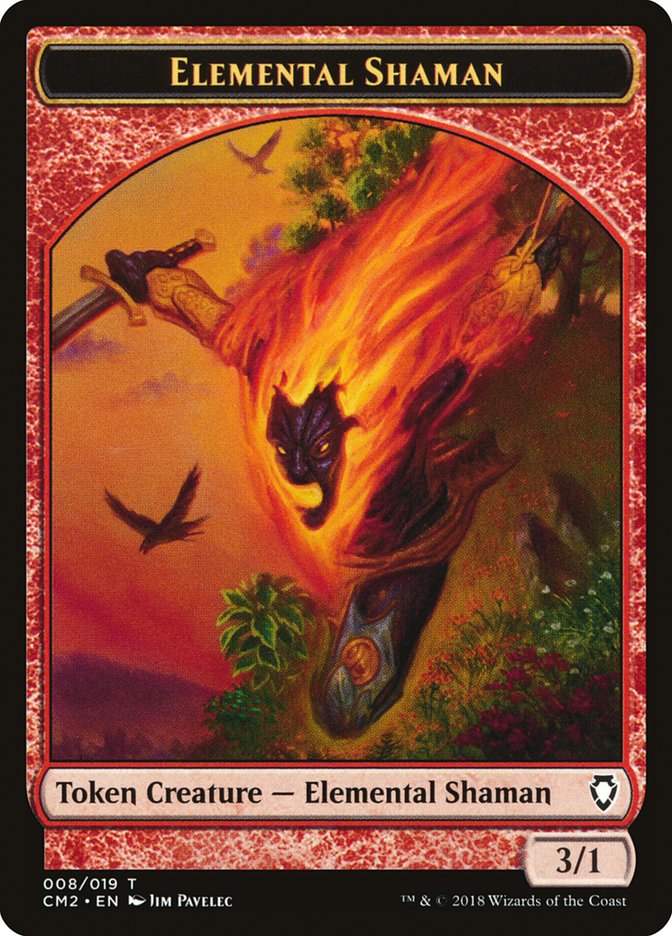 Elemental Shaman [Commander Anthology Volume II Tokens] | D20 Games