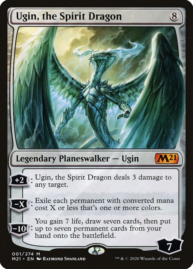 Ugin, the Spirit Dragon [Core Set 2021] | D20 Games