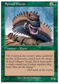 Spined Wurm [Starter 2000] | D20 Games