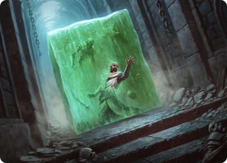 Gelatinous Cube Art Card [Dungeons & Dragons: Adventures in the Forgotten Realms Art Series] | D20 Games