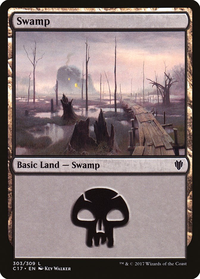 Swamp (303) [Commander 2017] | D20 Games