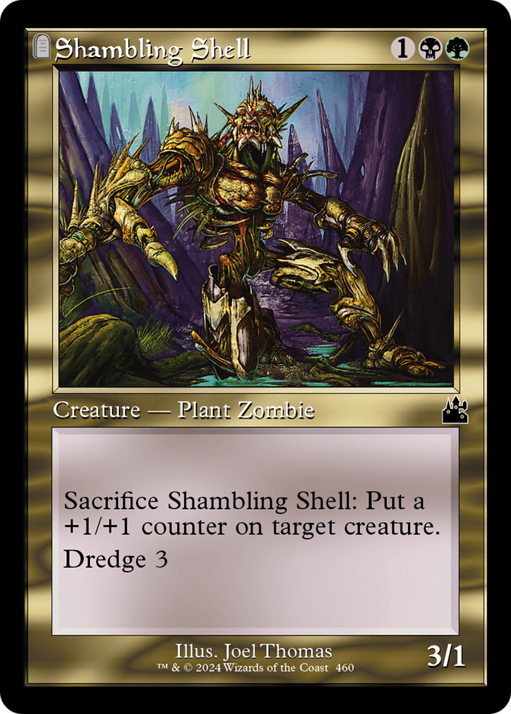 Shambling Shell (Retro Frame) [Ravnica Remastered] | D20 Games