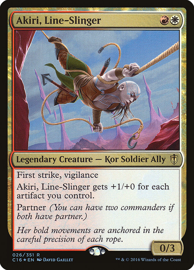Akiri, Line-Slinger [Commander 2016] | D20 Games