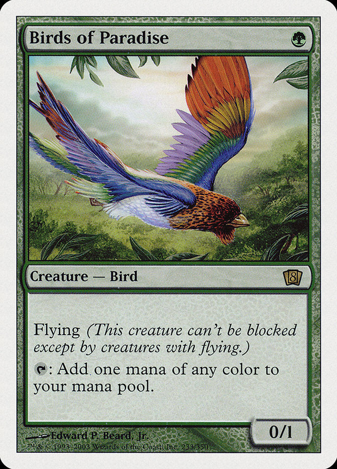 Birds of Paradise [Eighth Edition] | D20 Games