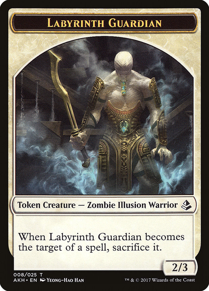 Labyrinth Guardian [Amonkhet Tokens] | D20 Games