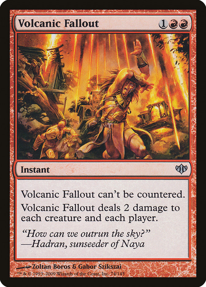Volcanic Fallout [Conflux] | D20 Games