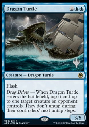 Dragon Turtle (Promo Pack) [Dungeons & Dragons: Adventures in the Forgotten Realms Promos] | D20 Games