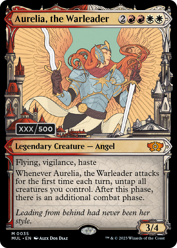 Aurelia, the Warleader (Serialized) [Multiverse Legends] | D20 Games