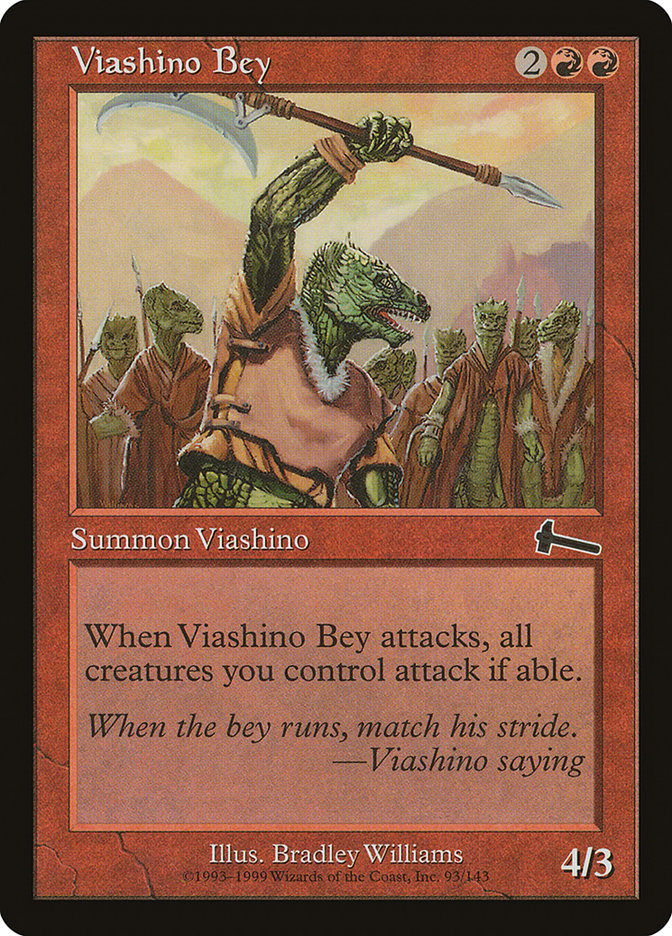 Viashino Bey [Urza's Legacy] | D20 Games