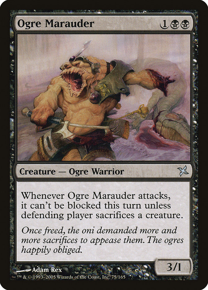 Ogre Marauder [Betrayers of Kamigawa] | D20 Games