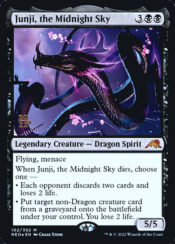 Junji, the Midnight Sky [Kamigawa: Neon Dynasty Prerelease Promos] | D20 Games