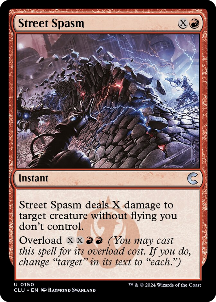 Street Spasm [Ravnica: Clue Edition] | D20 Games