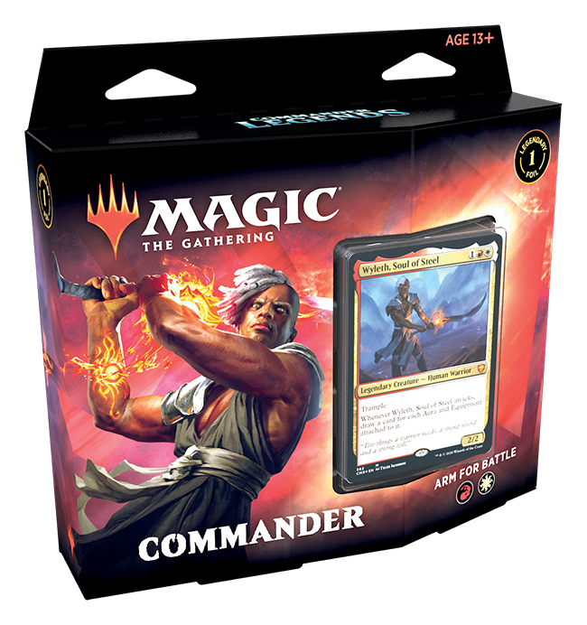Arm for Battle Commander Legends Commander Deck