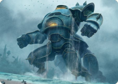 Depth Charge Colossus Art Card [The Brothers' War Art Series] | D20 Games