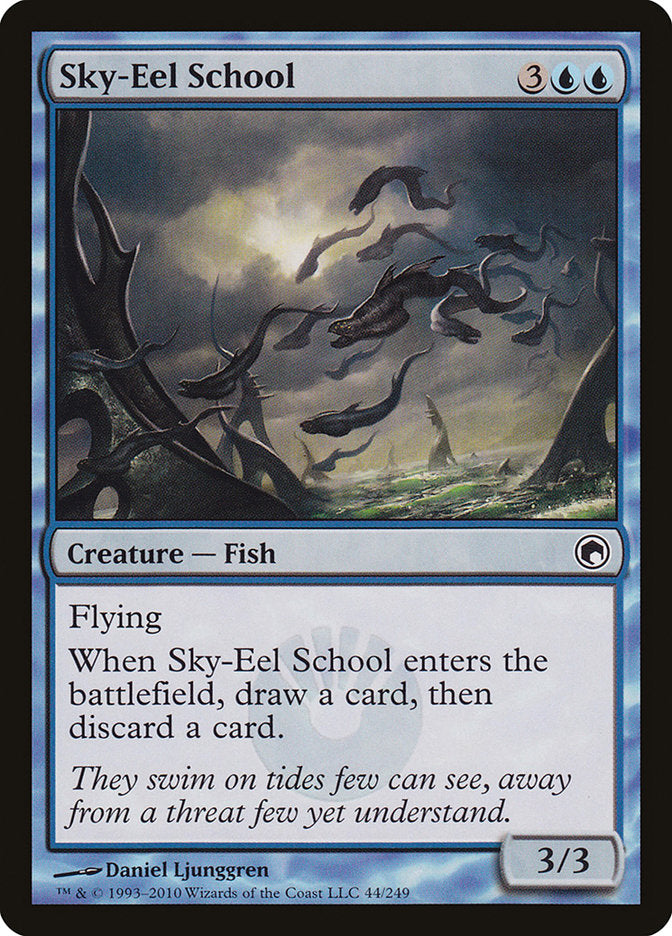 Sky-Eel School [Scars of Mirrodin] | D20 Games