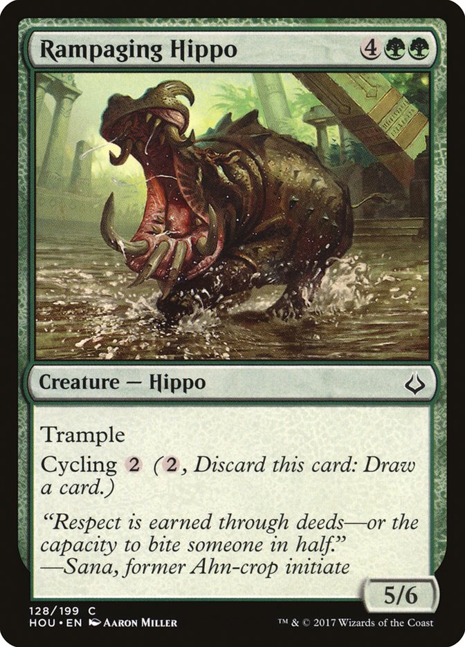 Rampaging Hippo [Hour of Devastation] | D20 Games