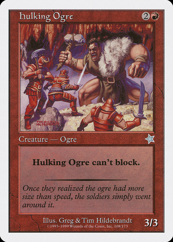 Hulking Ogre [Starter 1999] | D20 Games