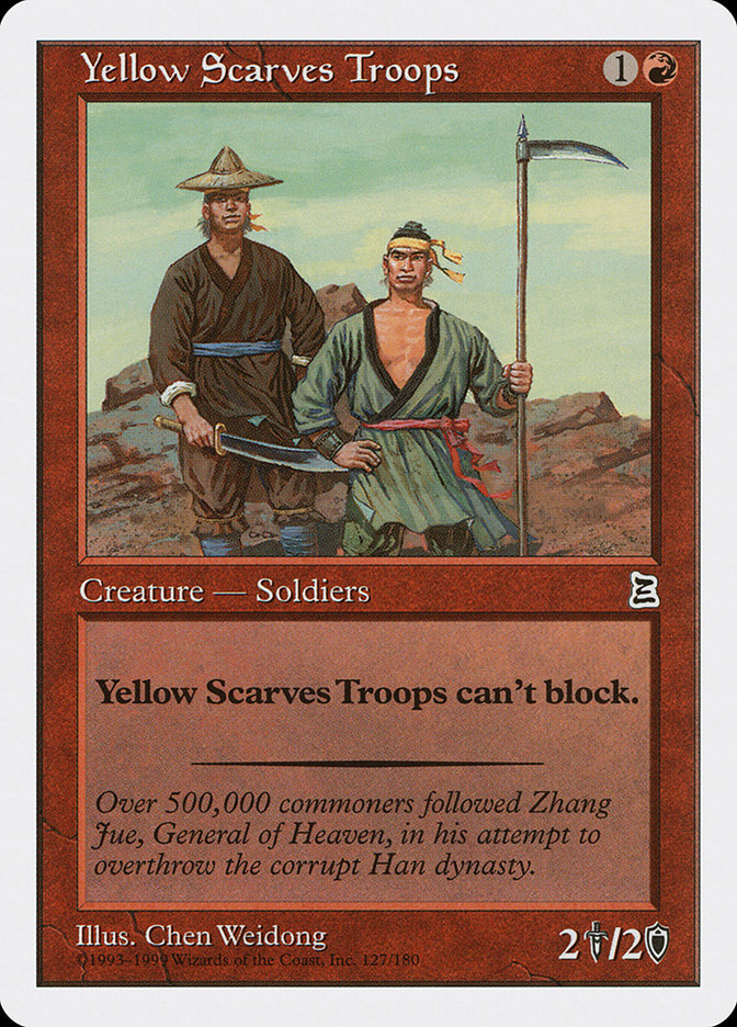 Yellow Scarves Troops [Portal Three Kingdoms] | D20 Games